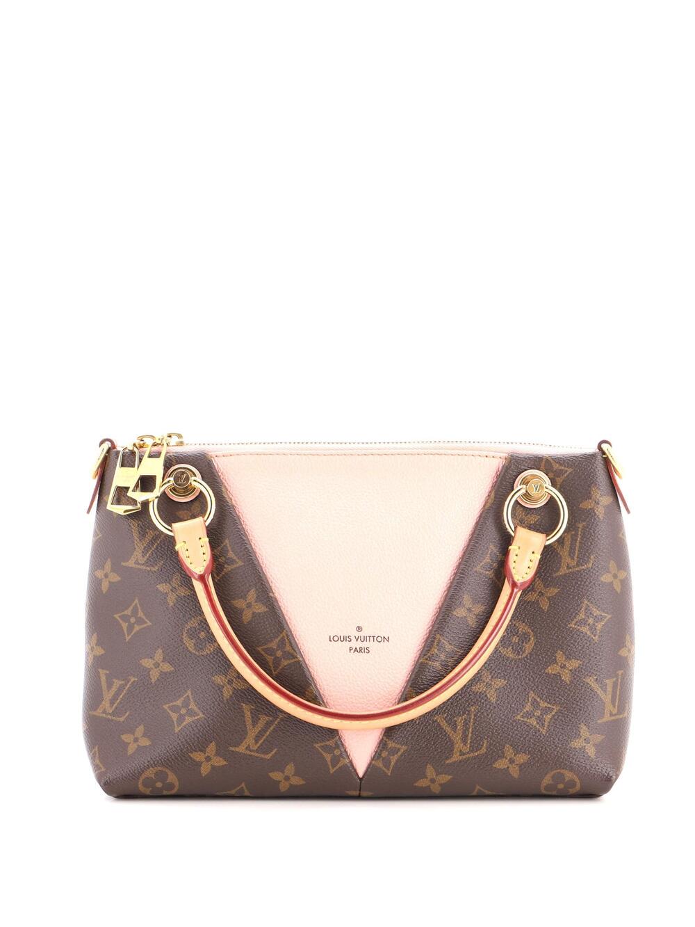 Louis Vuitton V Tote Canvas And Leather #368880L19B